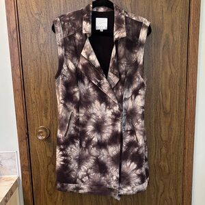 Punk Tie-Dye Sleeveless Dress